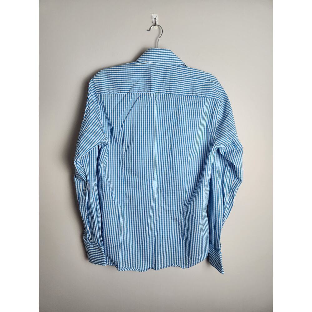 Scotch & and Soda Mens Gingham plaid button up shirt L Easter career casual - Picture 4 of 8